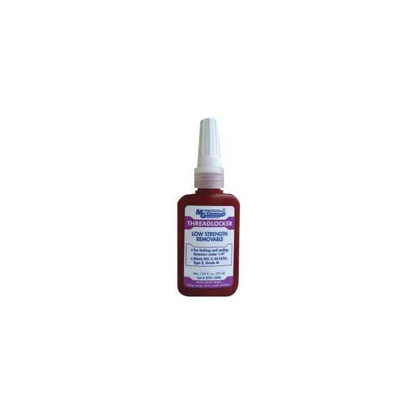 MG Chemicals 8701-10ML Low Strength Removable Threadlocker, Purple