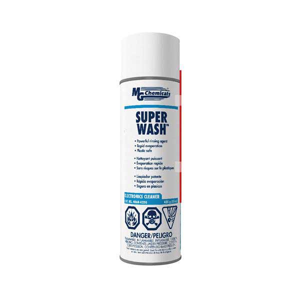 MG Chemicals 406B-425G Super Wash Electronics Cleaner, Aerosol, 425g