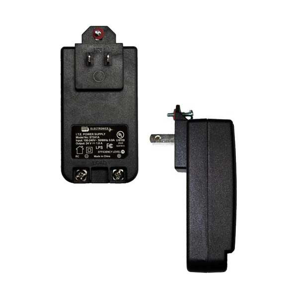 MG Electronics 24VDC 1 Amp Power Supply with Screw Terminal - Image 2