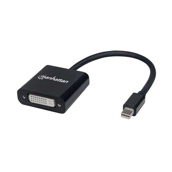 Manhattan 152549 Active Mini DisplayPort Male to DVI-I Dual-Link Female Adapter