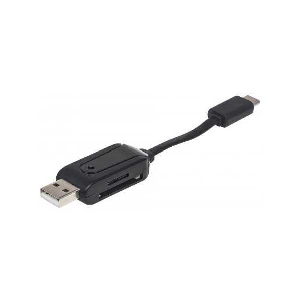 Manhattan USB-C/A COMBO CARD READER