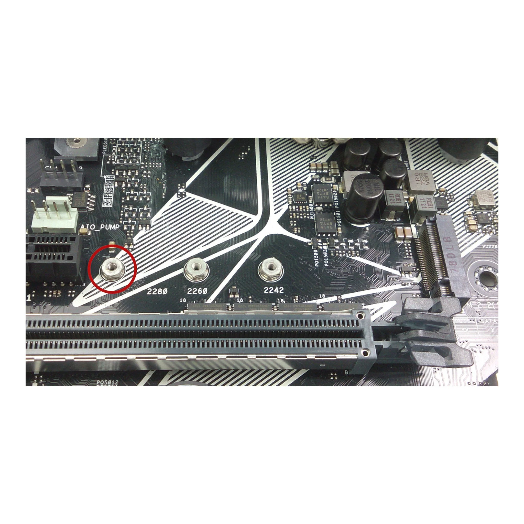 Micro Connectors L02-M2G-KIT M.2 SSD Mounting Screws Kit for Gigabyte and MSI Motherboards - Image 3
