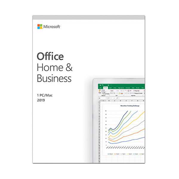 Microsoft T5D-03203 Office Home and Business 2019 (1-User License, Product Key Code)