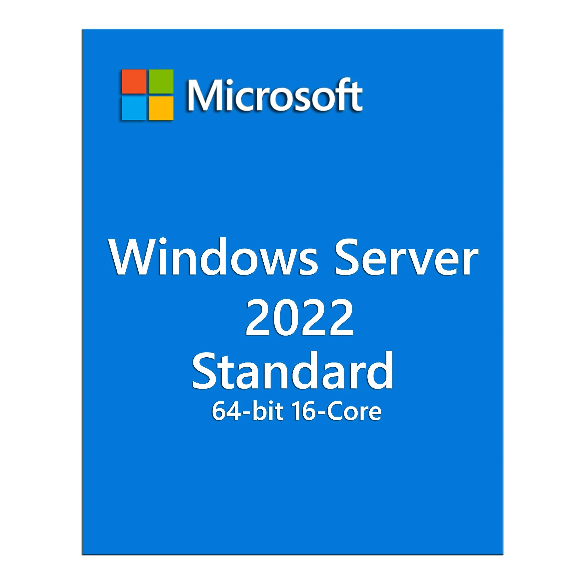 Microsoft P73-08328 Windows Server 2022 Standard 64-bit - 16-Core License - OEM