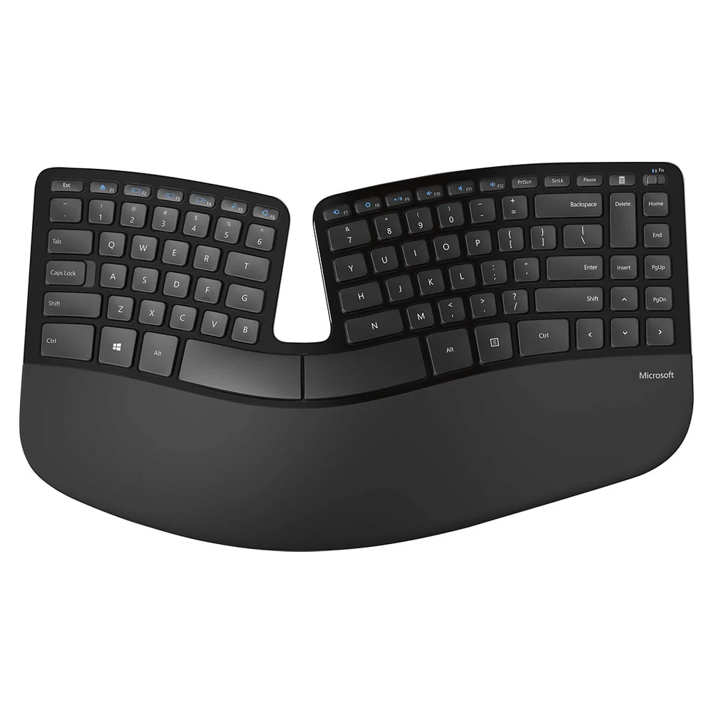 Microsoft Sculpt Ergonomic Wireless Desktop Keyboard, Mouse, & Number Pad - Image 2