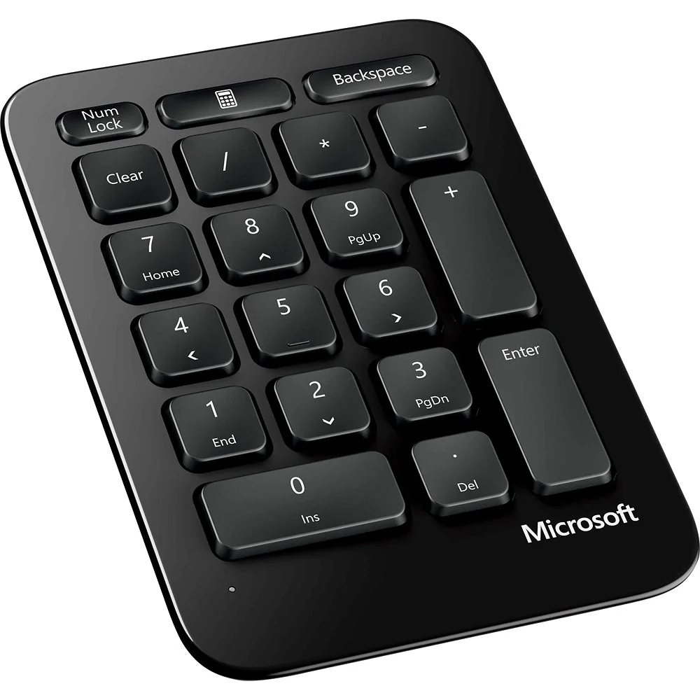 Microsoft Sculpt Ergonomic Wireless Desktop Keyboard, Mouse, & Number Pad - Image 3