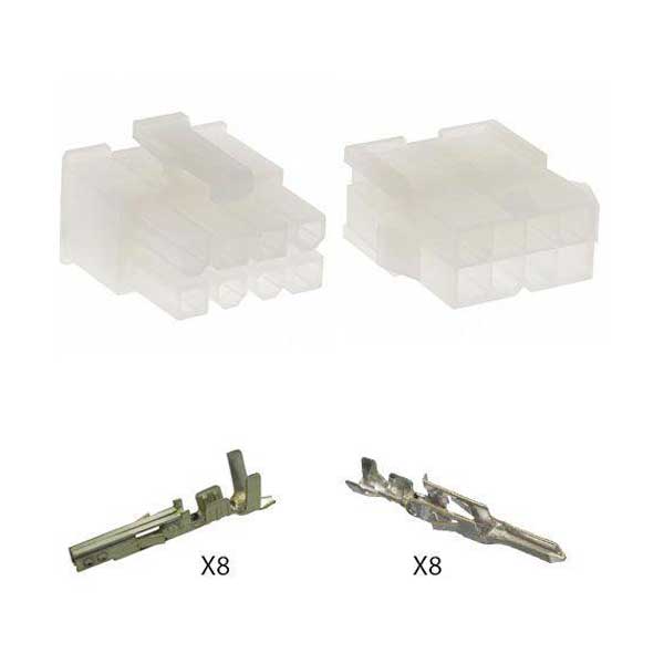 MOLEX MINI-FIT CONN,8CKT PLG/R