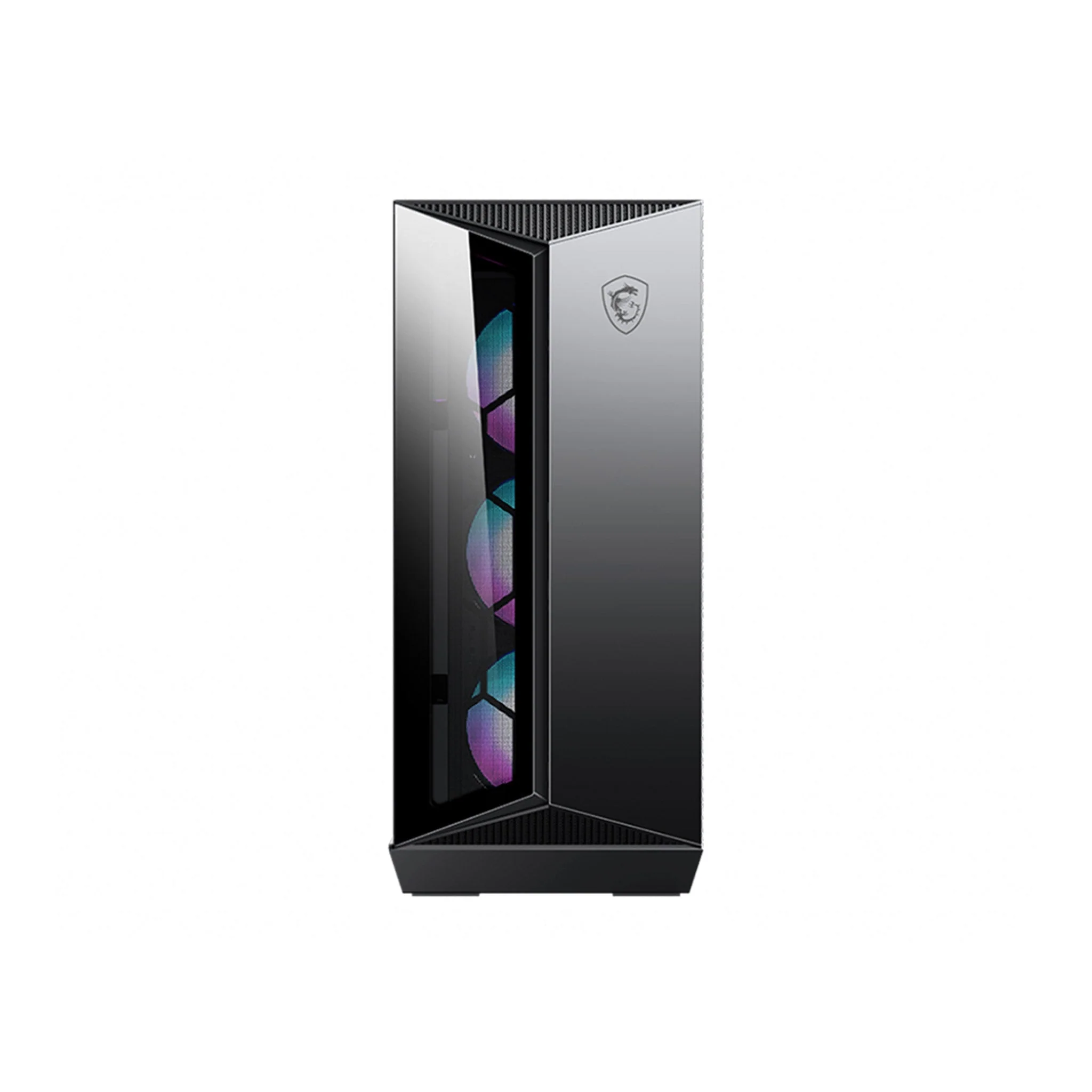 MSI AEZS5TC428 Aegis ZS 5TC-428US Gaming Desktop Computer - AMD Ryzen 7 5700G - GeForce RTX 3060 - 16GB DDR4 - 1TB SSD - Black - Image 2