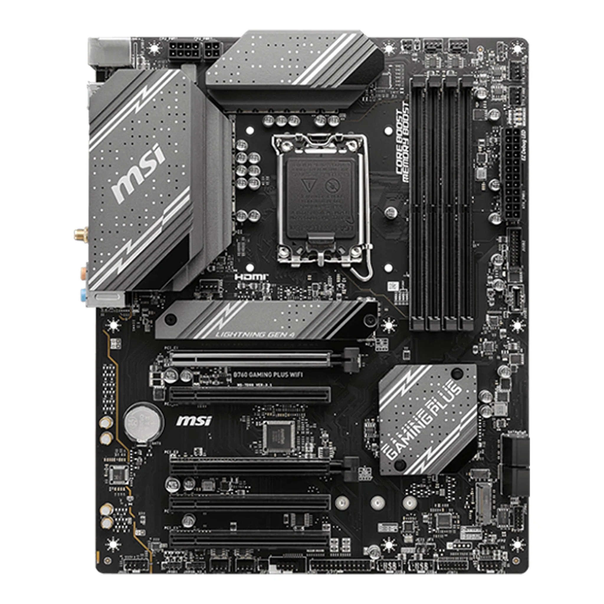 MSI B760 GAMING PLUS WIFI Gaming Desktop LGA1700 ATX Motherboard - Image 3