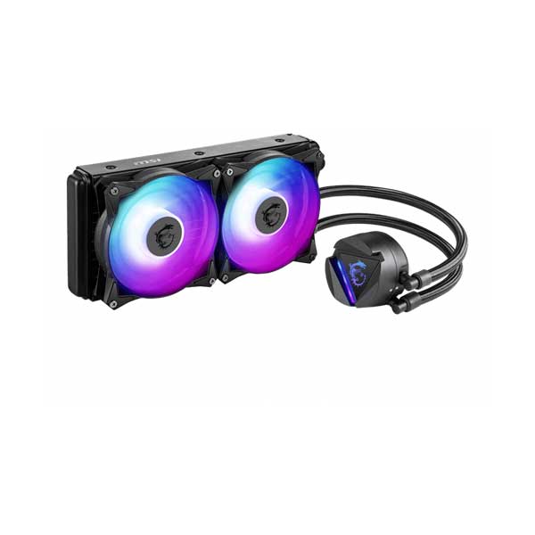 MSI CL240R MAG CORELIQUID 240R AIO ARGB Lighting Liquid CPU Cooling Kit with 270-degree Rotating Blockhead - Image 2