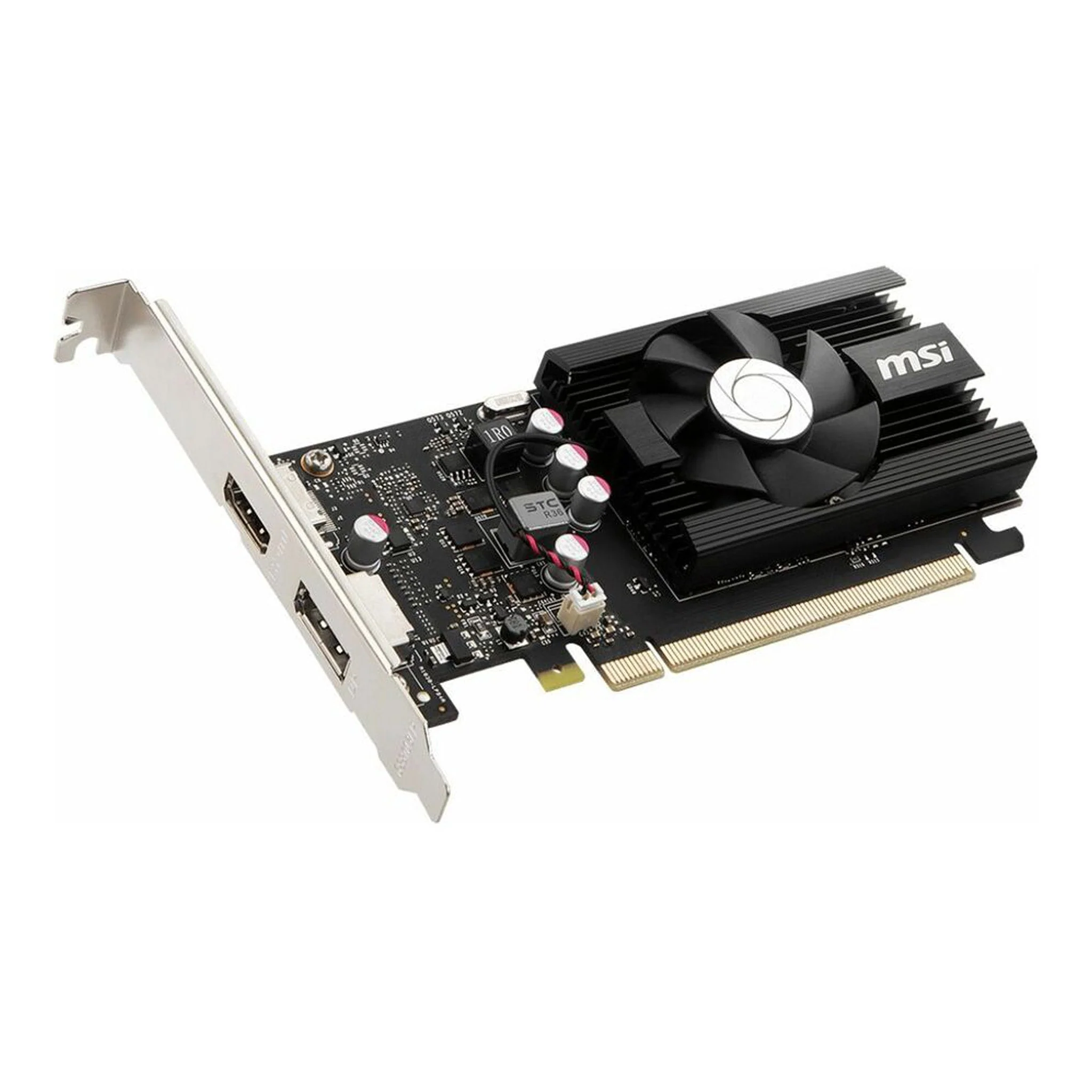 MSI G103044PC NVIDIA GeForce GT1030 Graphic Card - 4GB DDR4 - Low-profile - Image 2