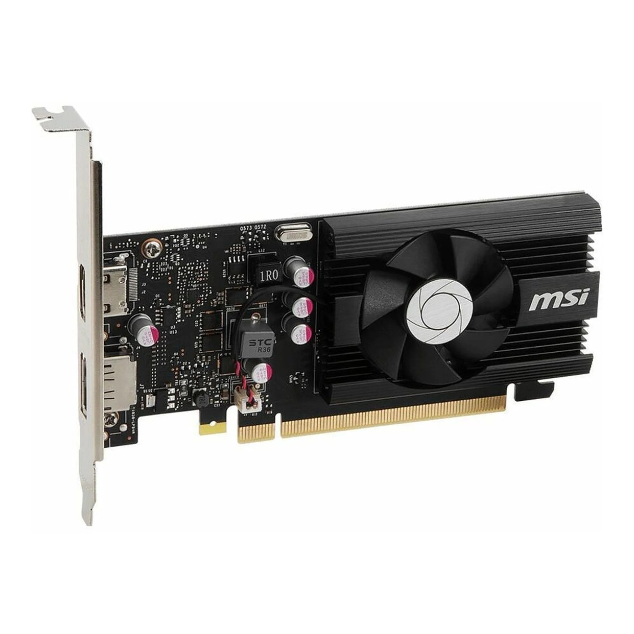 MSI G103044PC NVIDIA GeForce GT1030 Graphic Card - 4GB DDR4 - Low-profile - Image 3