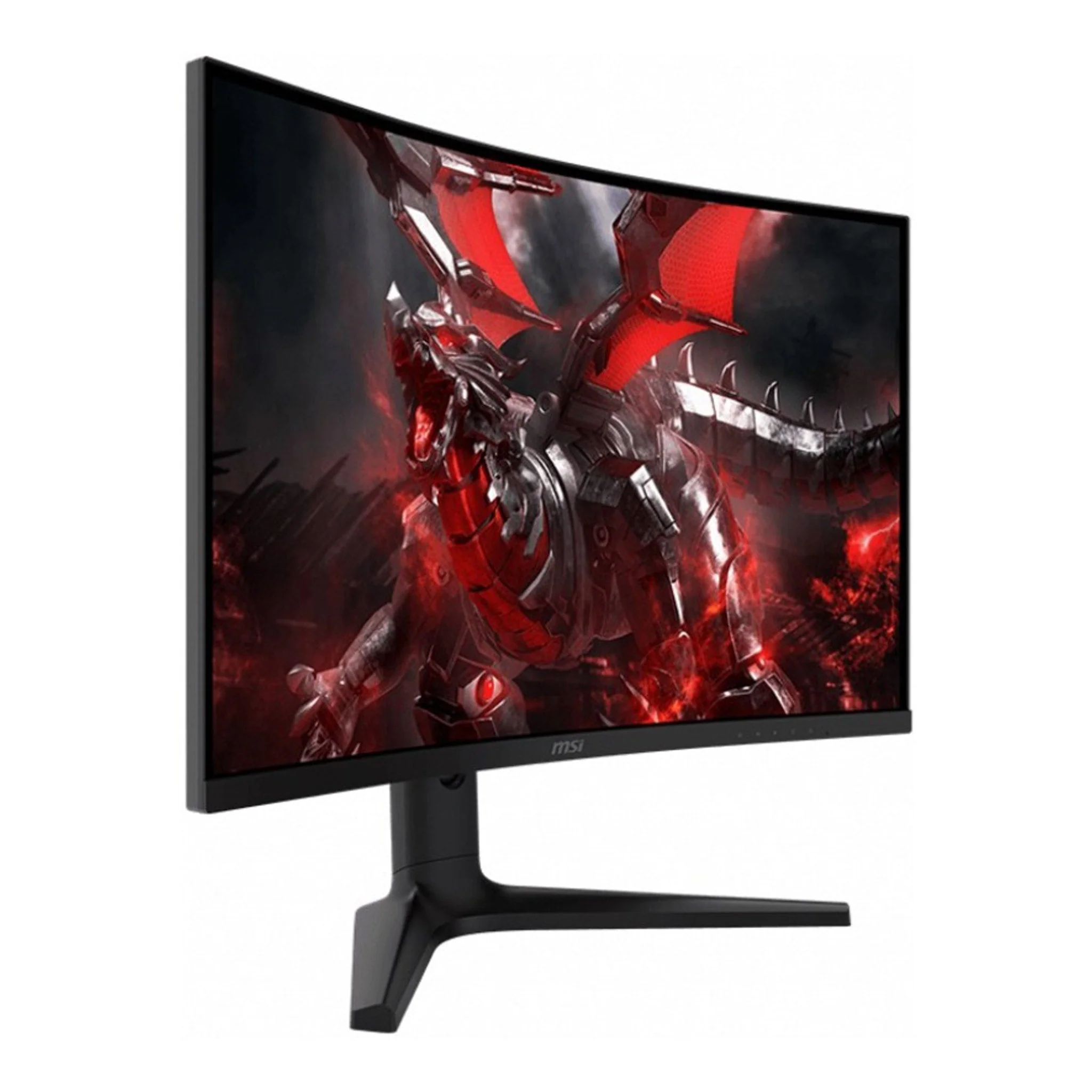 MSI G271CE2 27" FHD 16:9 Optix E2 Curved LED Gaming LCD Monitor - Metallic Black / Red - Image 3