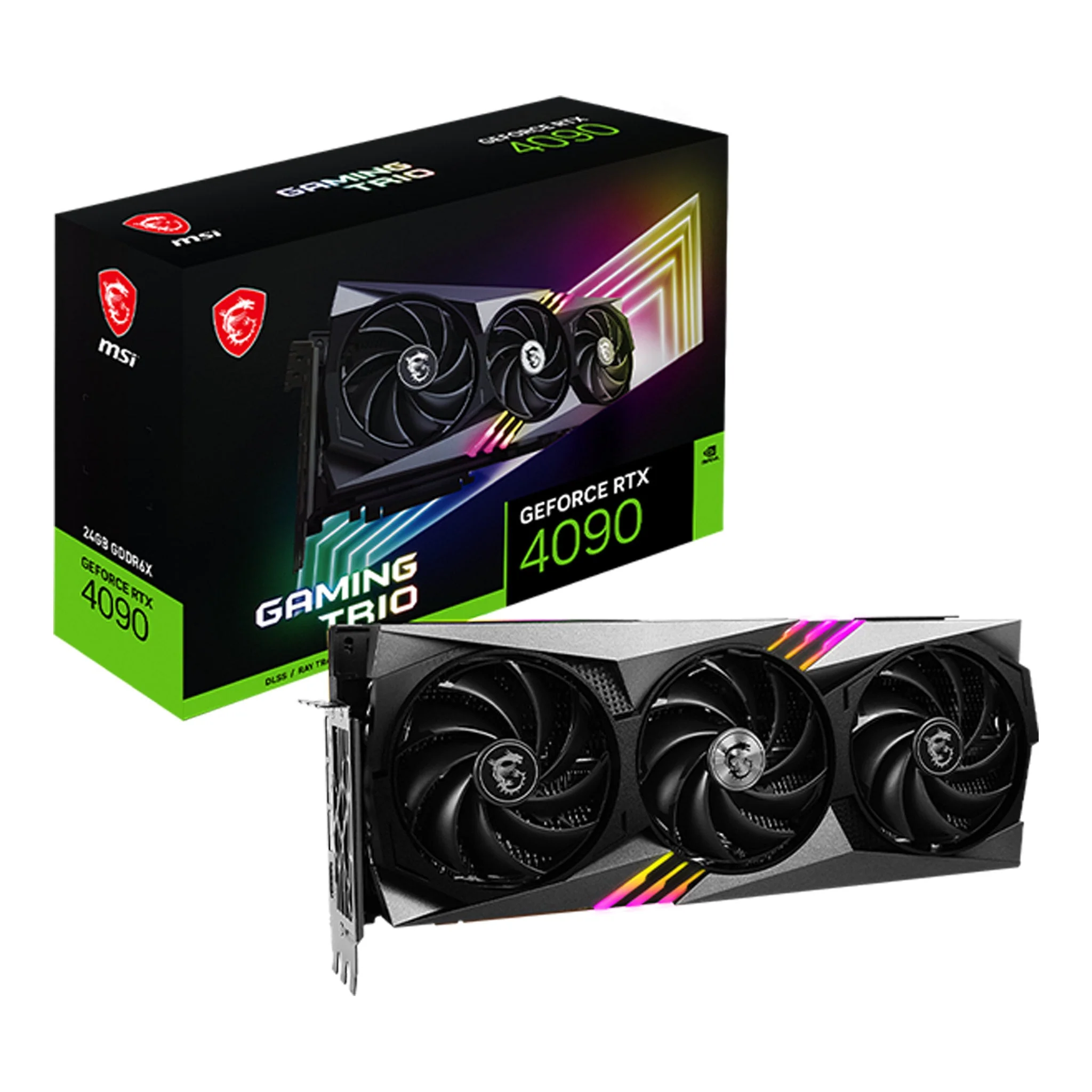 MSI G4090GT24 NVIDIA GeForce RTX 4090 Gaming Trio 24G Graphic Card