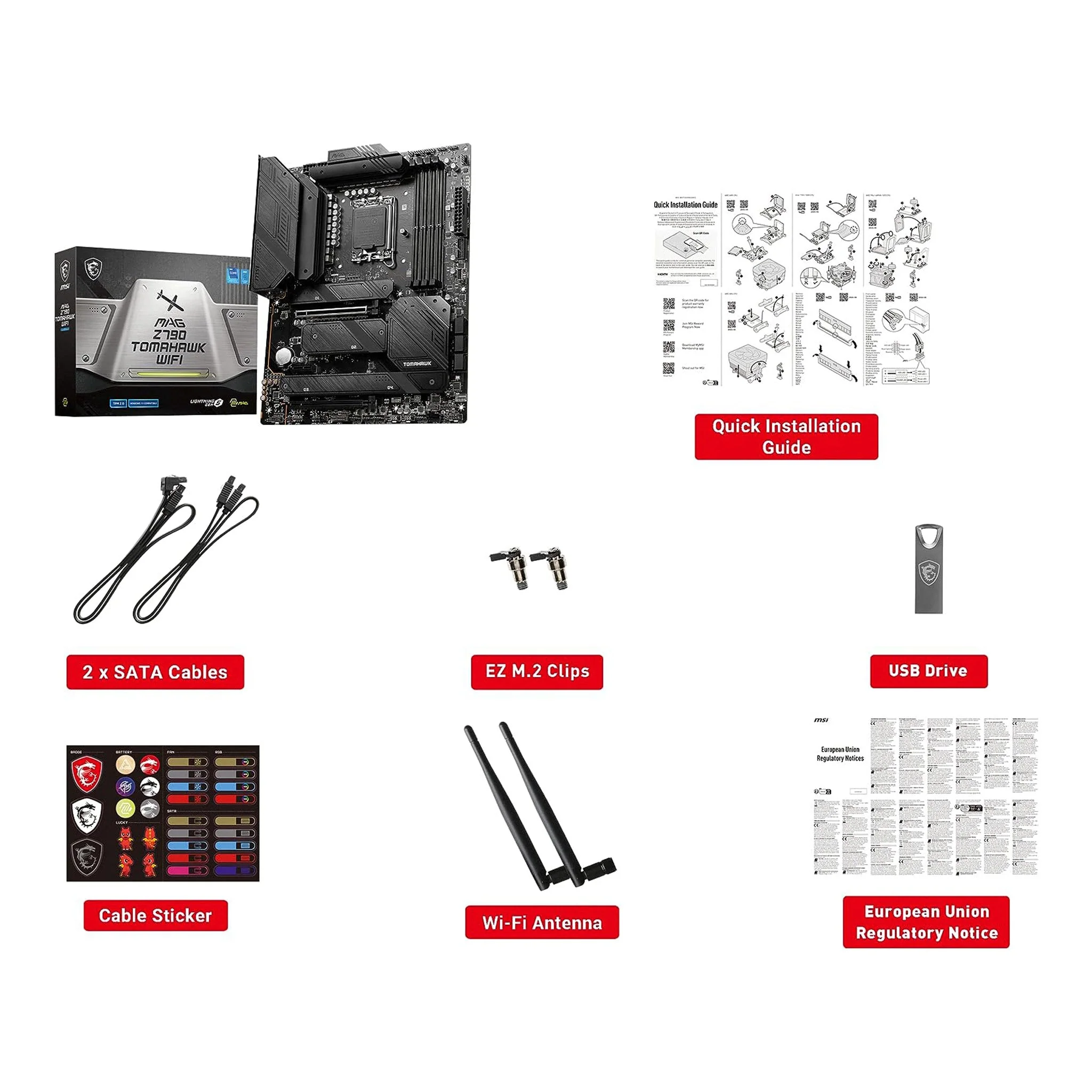 MSI MAG Z790 TOMAHAWK MAX WIFI Gaming Desktop Motherboard - LGA 1700 - ATX - Image 6
