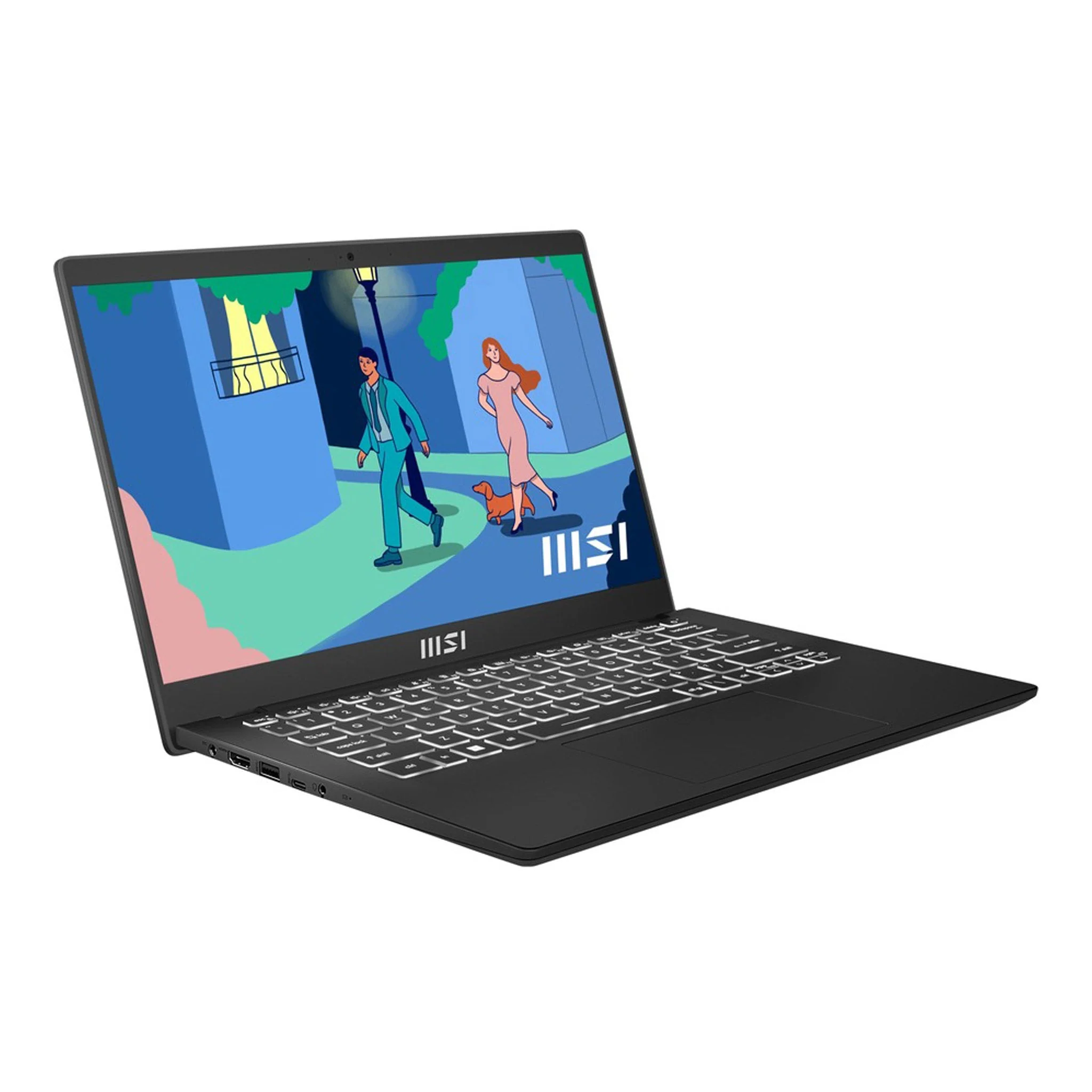 MSI MOD1411065 Modern 14" C11M-065US Notebook - Intel Core i5-1155G7 - 8GB DDR4 - 512GB SSD - Windows 11 Pro - Image 4