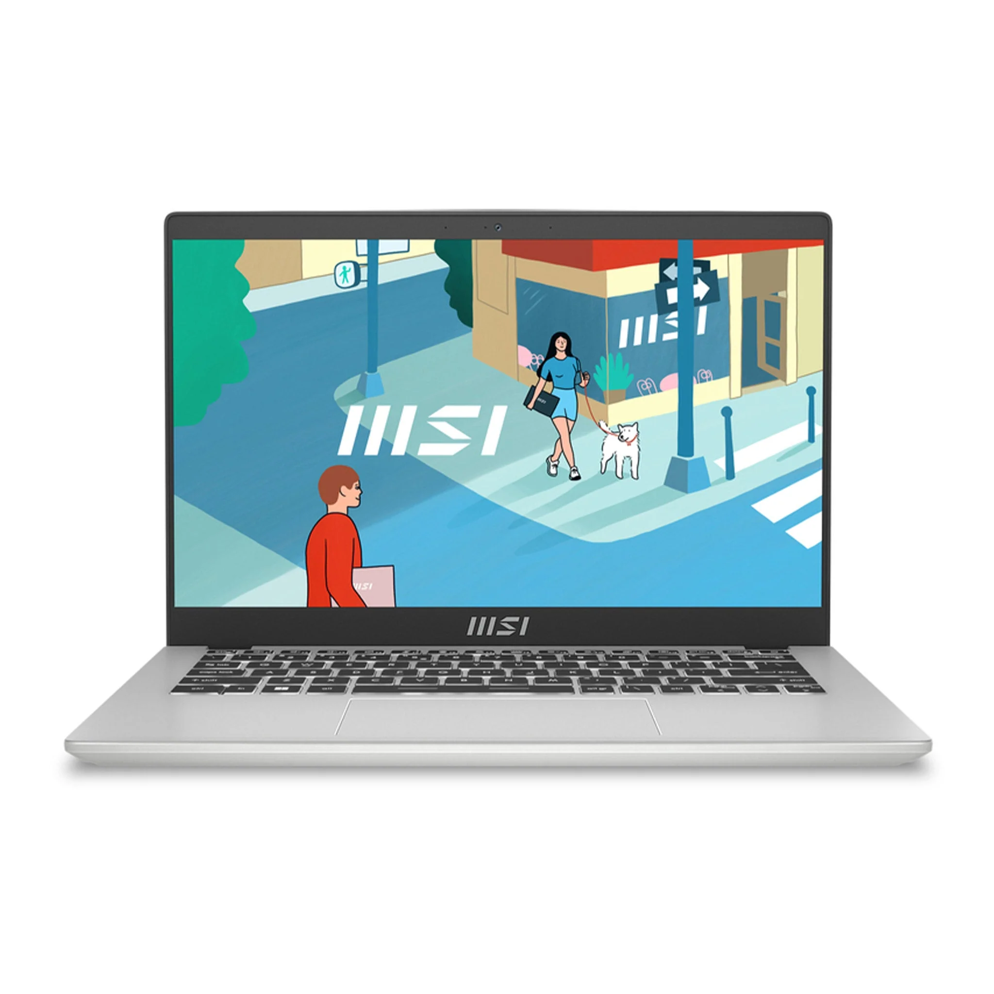 MSI MOD1413621 Modern 14 C13M-621US Notebook - Intel Core i7-1355U - 16GB Memory - 1TB SSD - Silver - Image 2