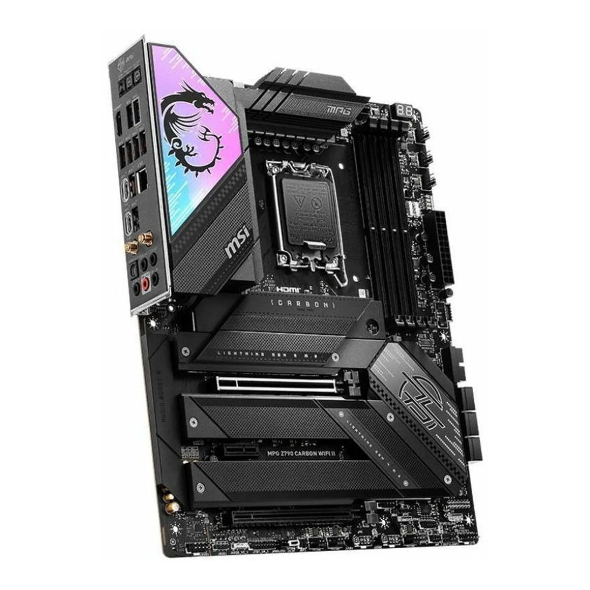 MSI MPG Z790 CARBON WIFI II LGA 1700 ATX Gaming Desktop Motherboard - Image 2
