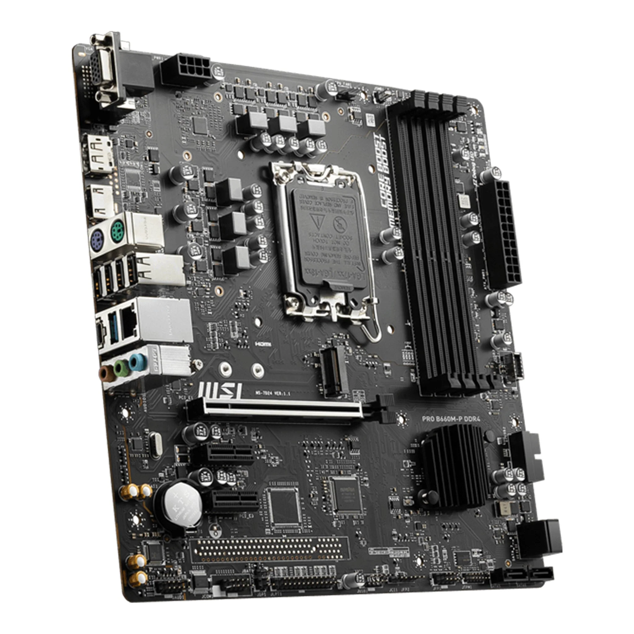 MSi PRO B660M-P DDR4 Pro Series M-ATX Desktop Motherboard - Image 3