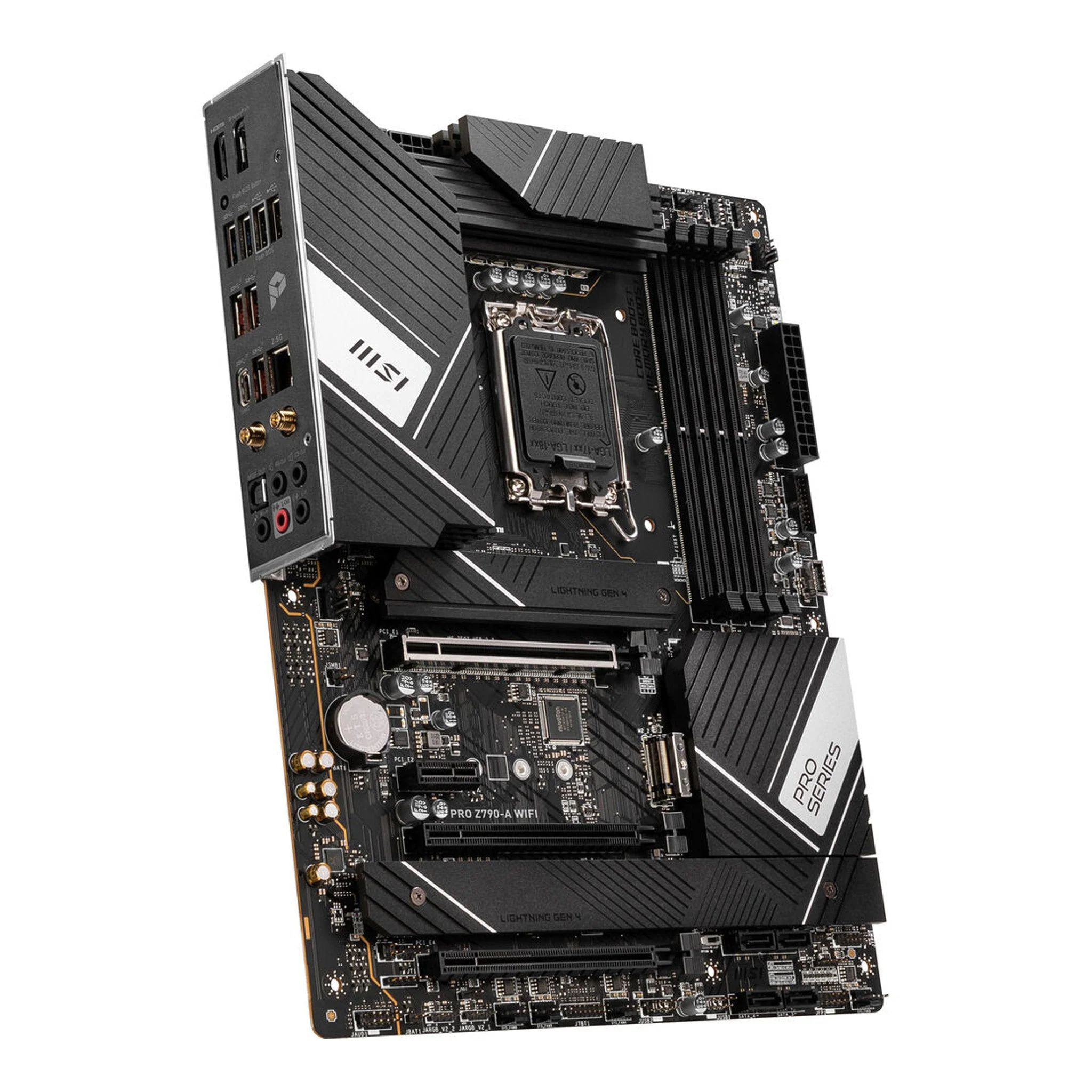 MSI PRO Z790-A MAX WiFi Gaming Desktop Motherboard - LGA 1700 - ATX - Image 2