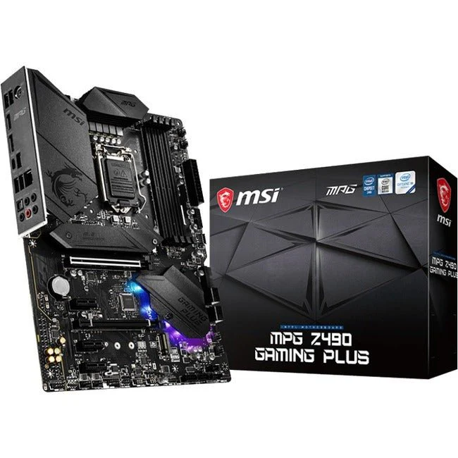 MSI Z490GAPLUS MPG Z490 Gaming Plus LGA 1200 ATX Motherboard - Image 2