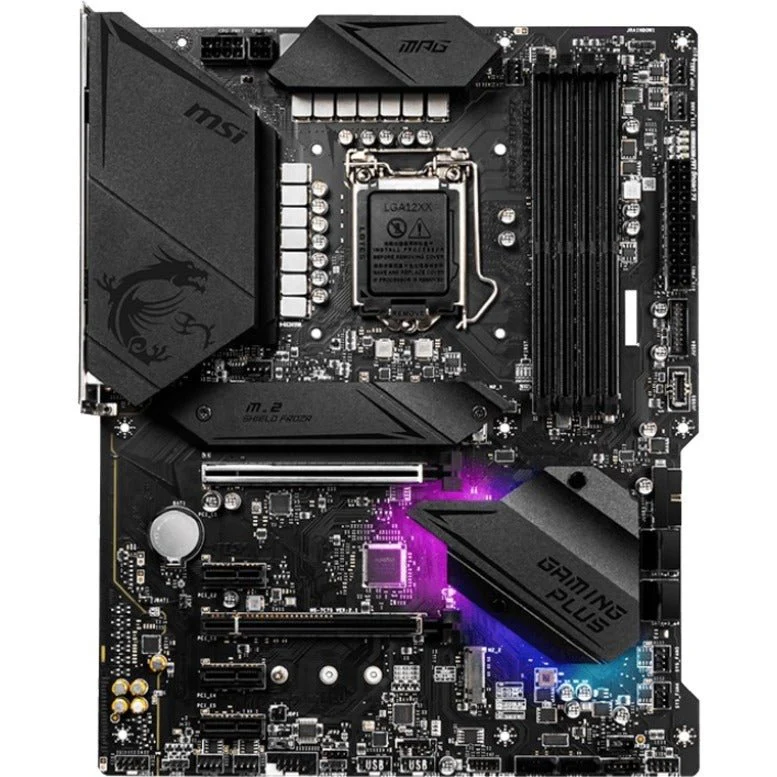 MSI Z490GAPLUS MPG Z490 Gaming Plus LGA 1200 ATX Motherboard - Image 4