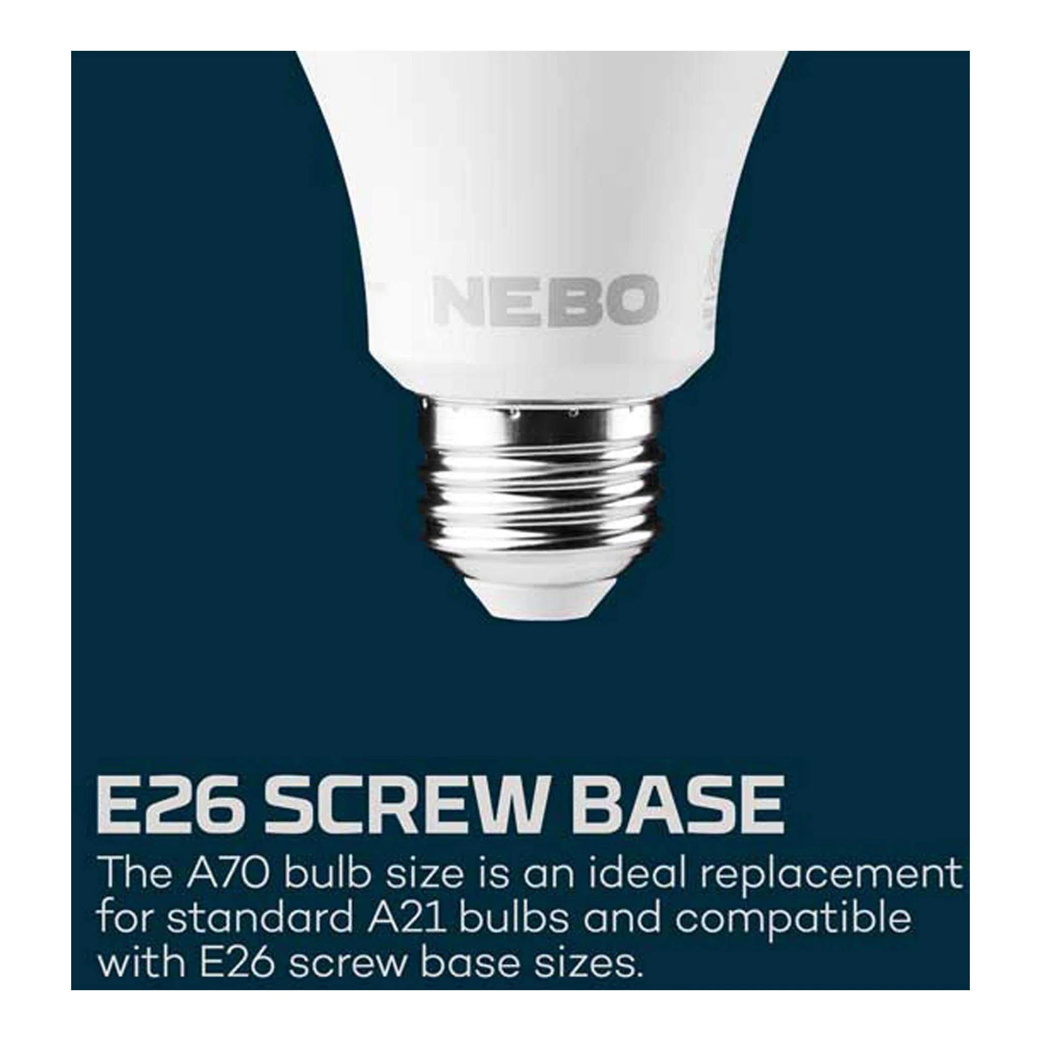 NEBO NEB-ARE-0003 Blackout Backup Emergency Bulb - Rechargeable - Image 4