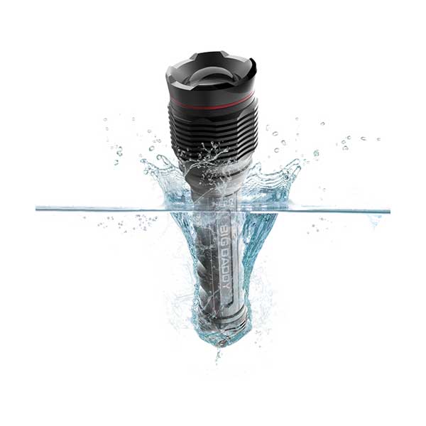 NEBO NEB-FLT-0004 REDLINE Big Daddy 2K Lumen IPX7 Tactical Flashlight - Image 4