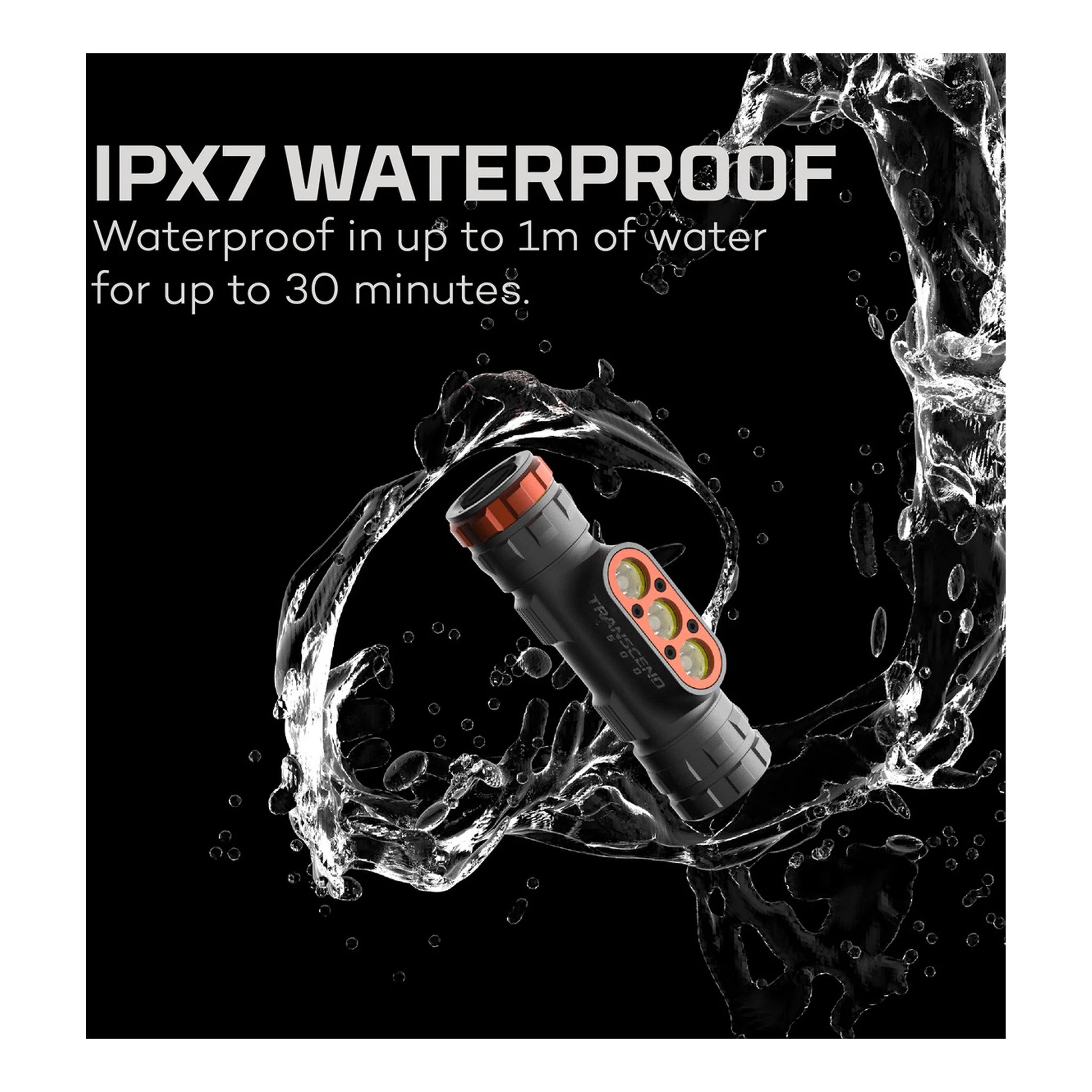 NEBO NEB-HLP-1001 TRANSCEND 1500 Rechargeable Headlamp - Image 6