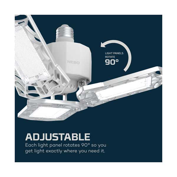 NEBO NEB-OTH-0001 High Bright 6000 lumen Utility LED Light Bulb - Image 4