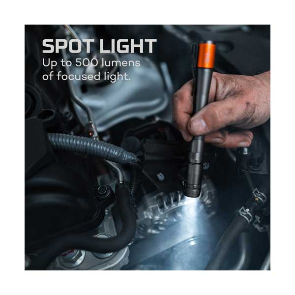 NEBO NEB-POC-1000 INSPECTOR 500+ Waterproof 500 Lumen Area - Spot Penlight - Image 2