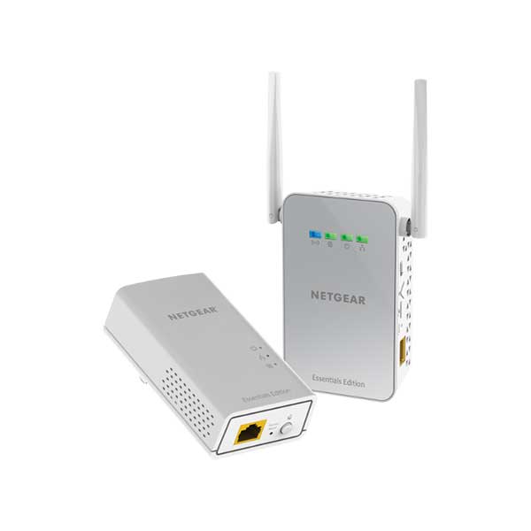 NETGEAR PLW1000-100NAS PowerLINE 1000 + WiFi Access Point and Adapter with Gigabit Port