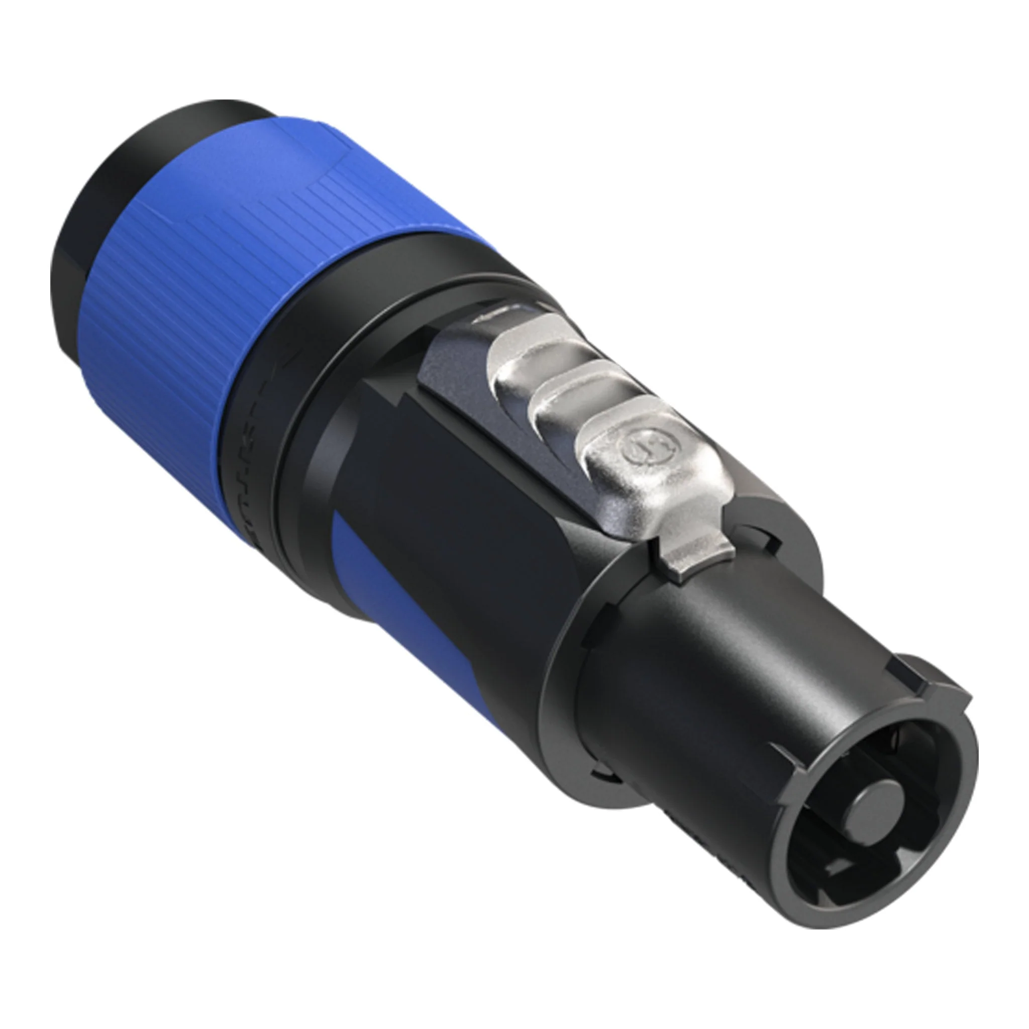 Neutrik NAC3FXXA-W-S Single Phase 3-Conductor 6~12mm powerCON Lockable Power Connector - Blue - Image 2