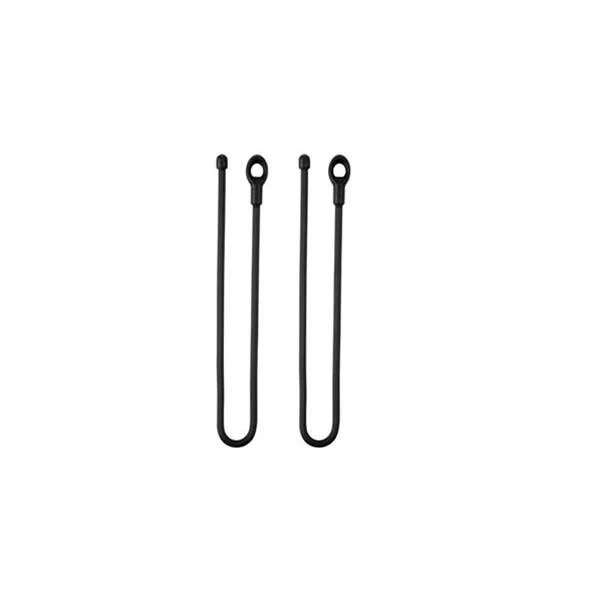 Nite Ize 12" Gear Tie Loopable Twist Tie (2 Pack, Black)
