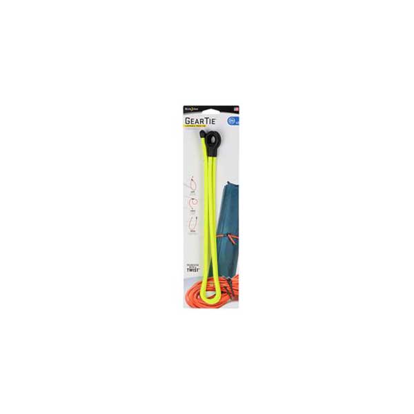 Nite Ize 24" Gear Tie Loopable Twist Tie (2 Pack, Neon Yellow) - Image 2