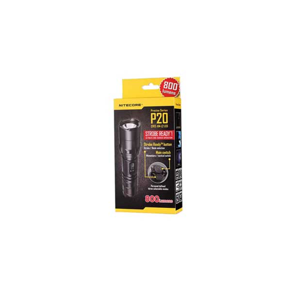 Nitecore P20 800 Lumen LED Flashlight - Image 2