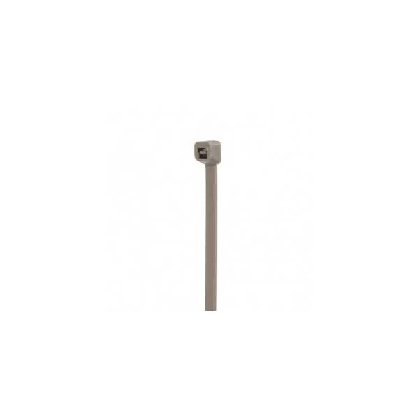 NSI Industries 750-8 7.5" Nylon Cable Ties 40LB - Gray 100 Pack