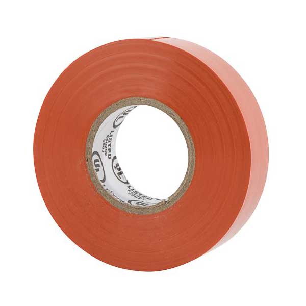 NSi Industries WW-732 WarriorWrap 3/4" Premium Electrical Tape, Orange, 66FT