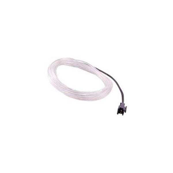 NTE Electronics 3 Meter Flexible Electroluminescent Wire (Transparent Blue)