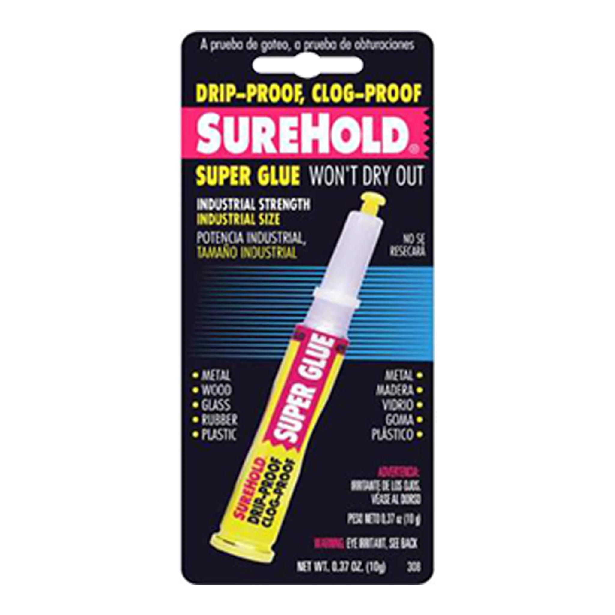 NTE Electronics 78-SH-308 10g Drip & Clog Proof Precision Tip Dispenser SureHold Super Glue