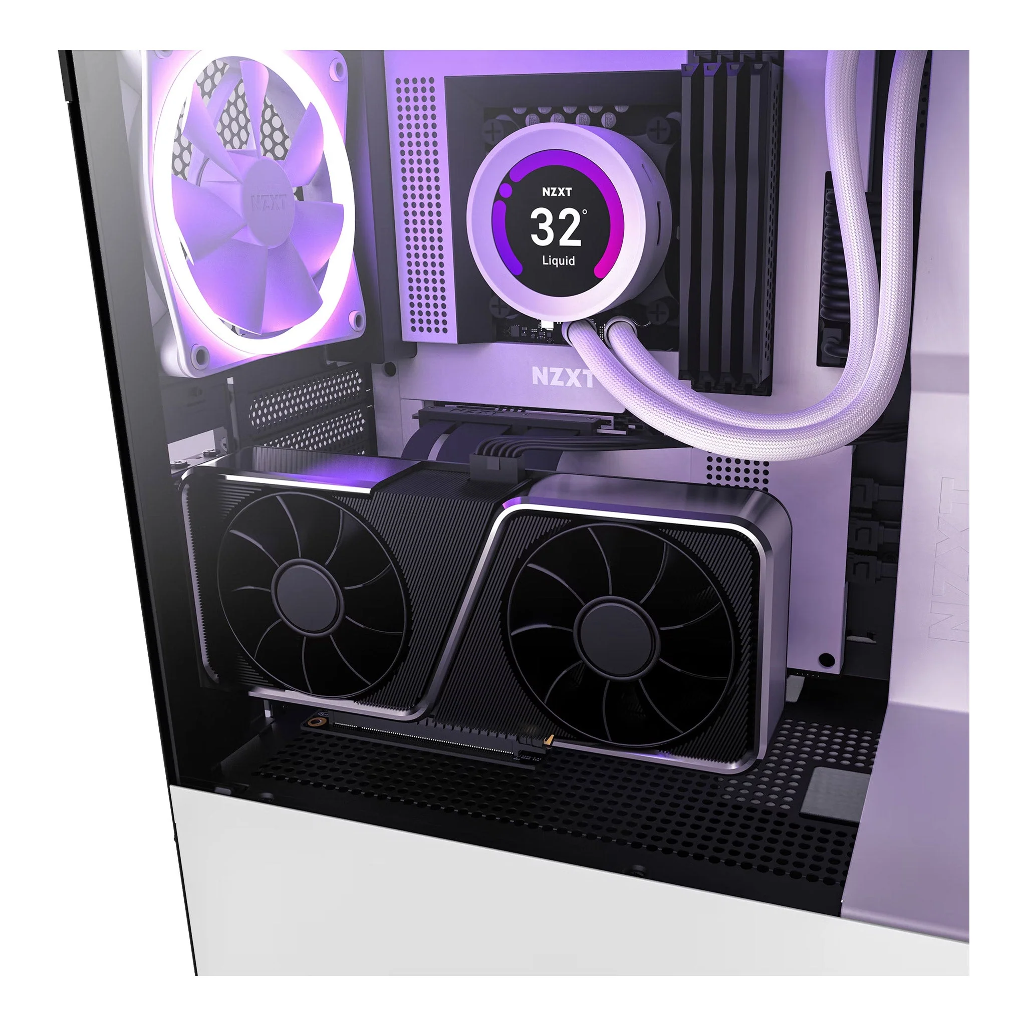 NZXT AB-RC200-B1 200mm H7 PCIe Gen 4 GPU Riser Cable - Image 4