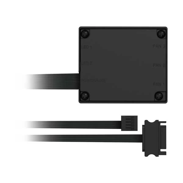 NZXT AC-2RGBC-B1 RGB Lighting & Digitally-Controlled Fan Controller - Image 2