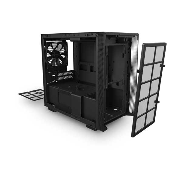 NZXT CA-H210B-B1 H210 Matte Black Mini-ITX Computer Case - Image 2
