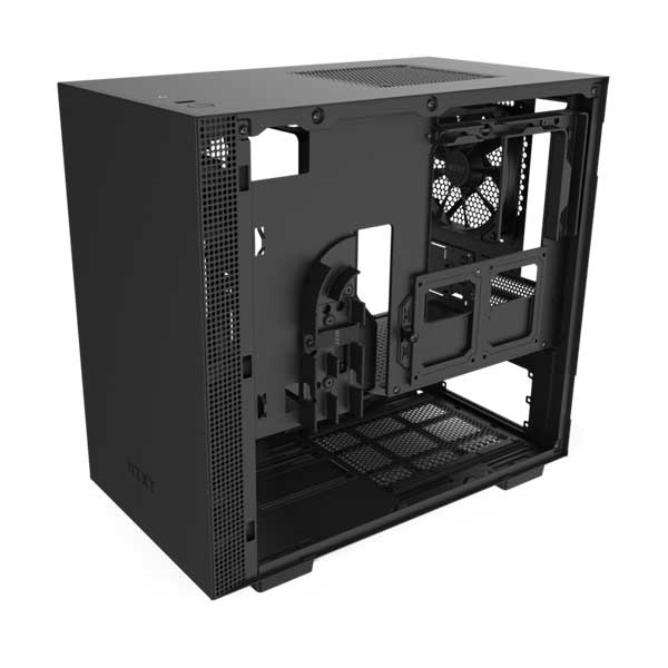 NZXT CA-H210B-B1 H210 Matte Black Mini-ITX Computer Case - Image 3
