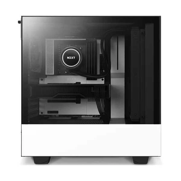 NZXT CA-H52FW-01 H510 White Compact Mid-Tower ATX Case - Image 3