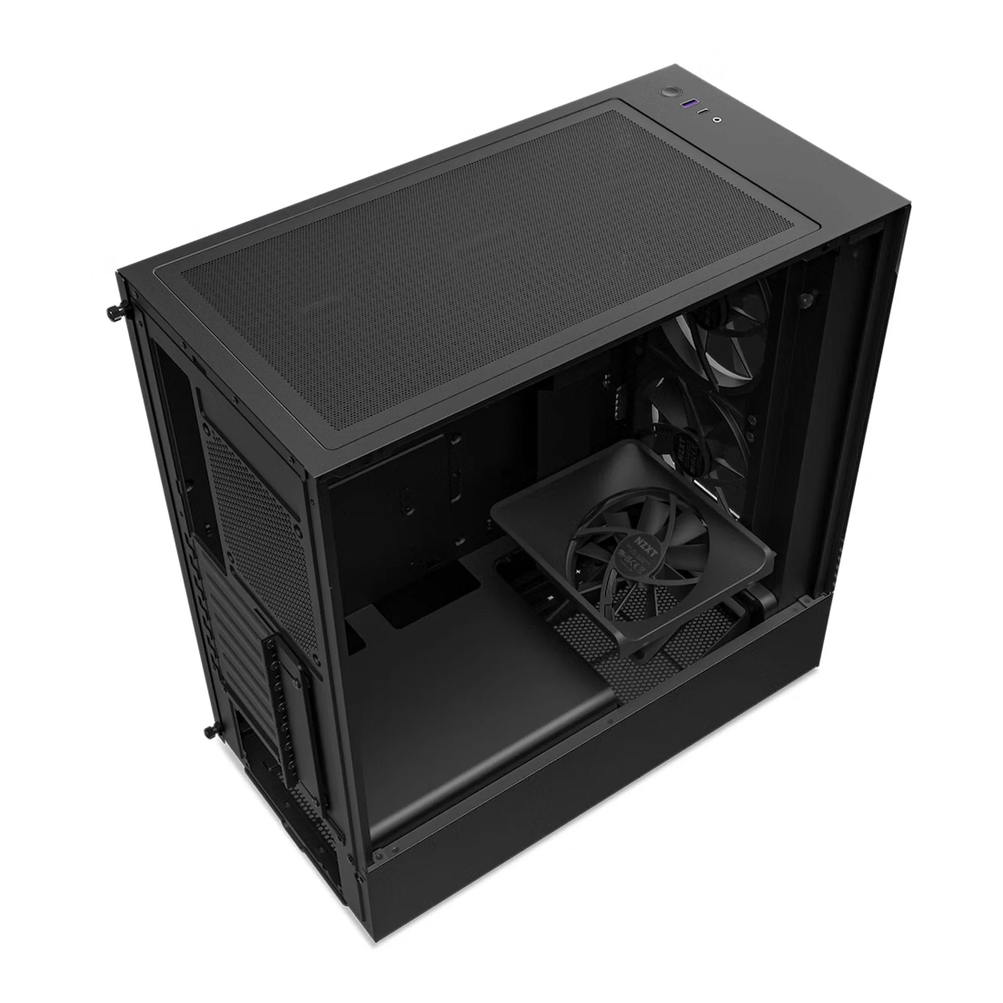 NZXT CC-H51EB-01 Black H5 Elite Premium Compact Mid-Tower Case - Image 4