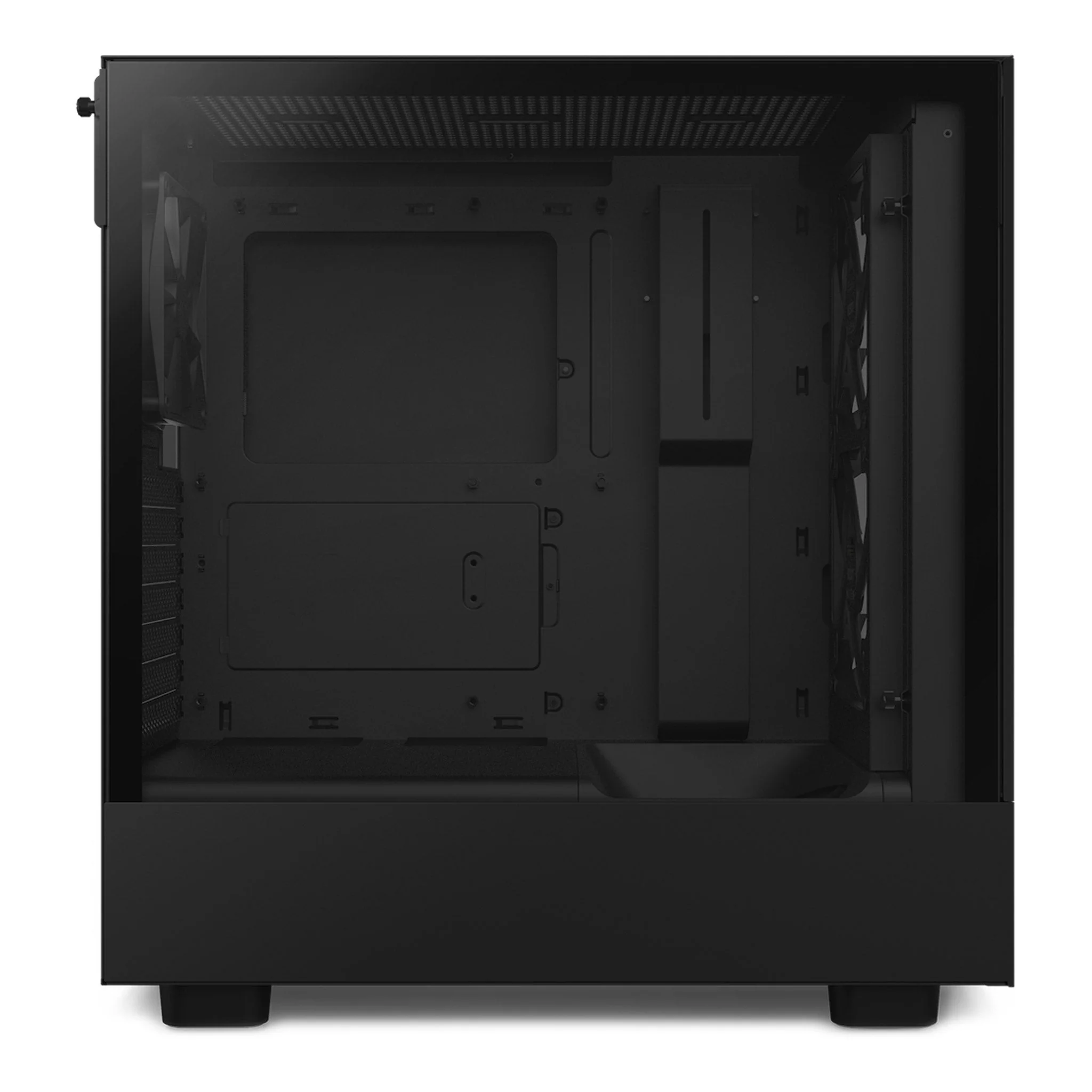 NZXT CC-H51FB-R1 H5 Flow RGB ATX Mid-Tower Case with RGB Fans - Black - Image 4