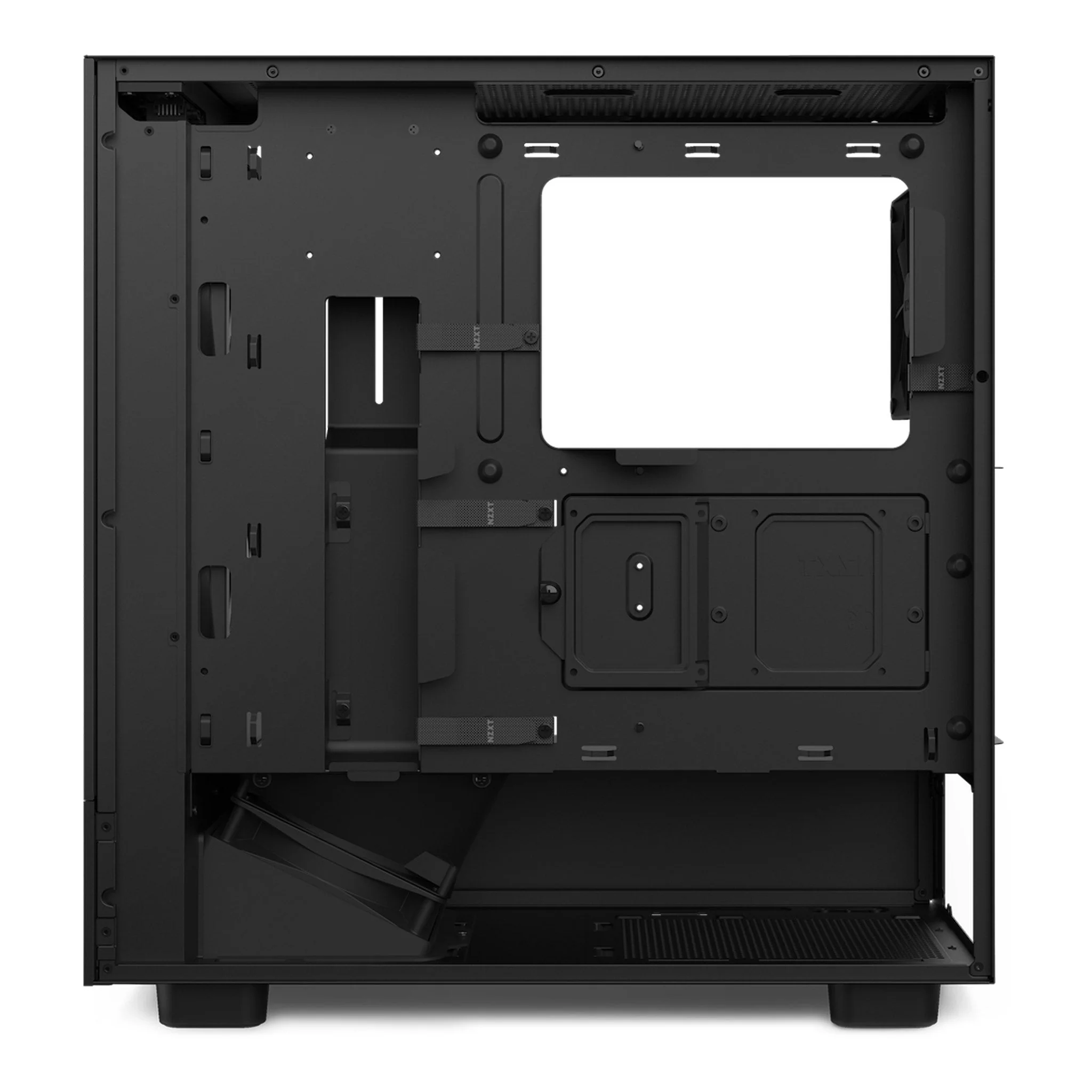 NZXT CC-H51FB-R1 H5 Flow RGB ATX Mid-Tower Case with RGB Fans - Black - Image 5