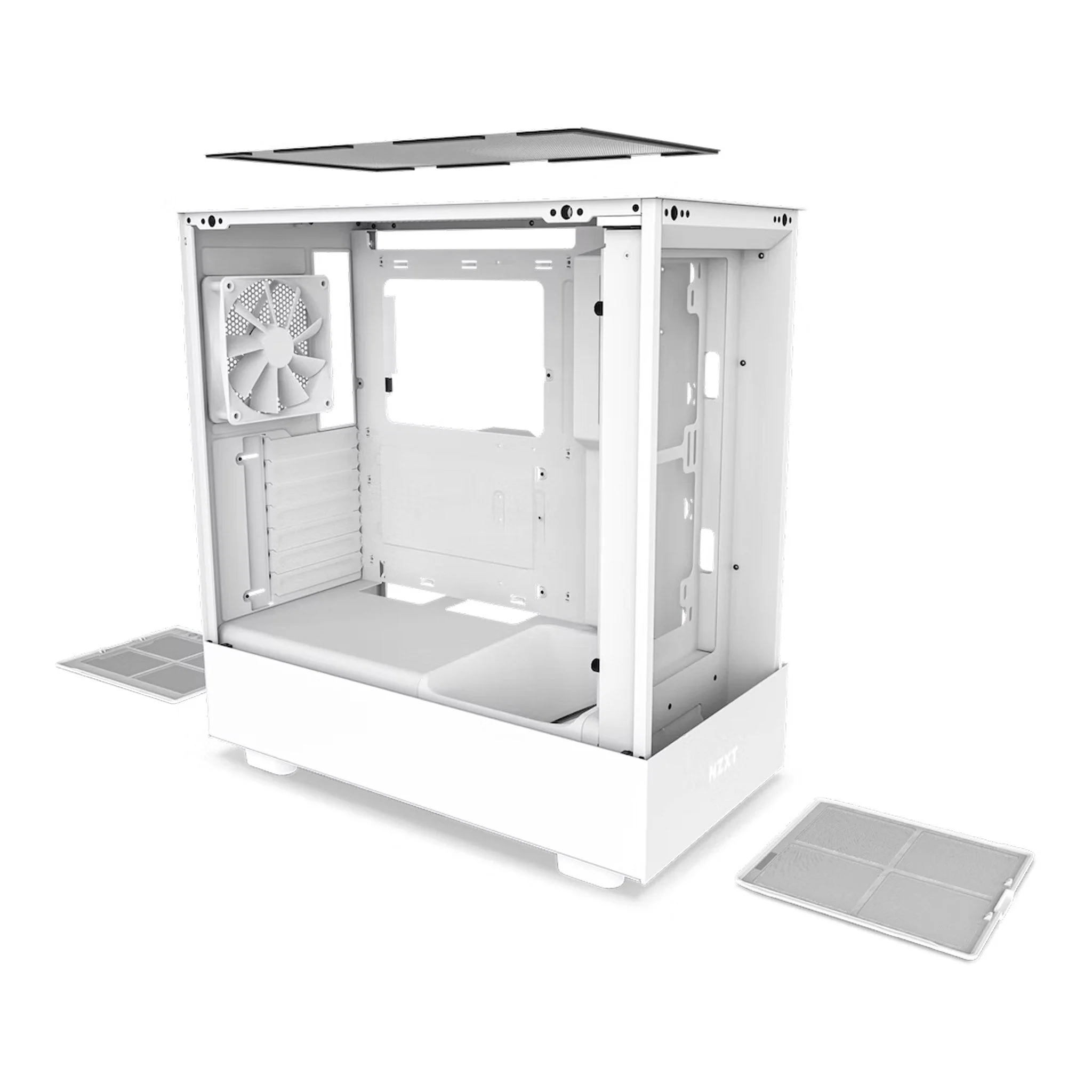 NZXT CC-H51FW-01 White H5 Flow Compact Mid-tower Airflow Case - Image 5