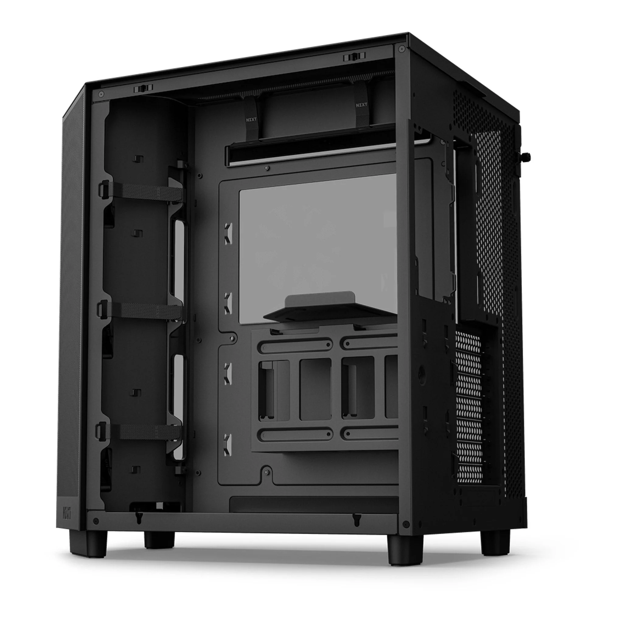 NZXT CC-H61FB-R1 H6 Flow RGB Mid-Tower Dual-Chamber Airflow ATX Case - Black - Image 5